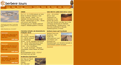 Desktop Screenshot of berbere-tours.info